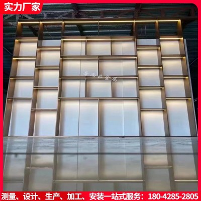 不锈钢展示柜 不锈钢酒柜 电视柜金属制品工厂图2