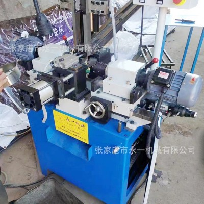 全自动圆形金属棒材去毛刺机实心棒倒角去毛刺直径25双头倒角机图3