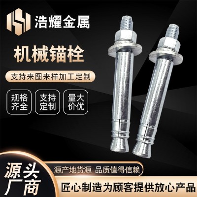 扩孔型机械锚栓 单双管自切式锚栓 不锈钢建筑幕墙机械锚栓图1