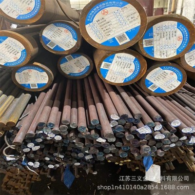 厂家直销现货钢带圆棒板材圆钢批发耐魔棒切割65Mn高耐磨高强度图3