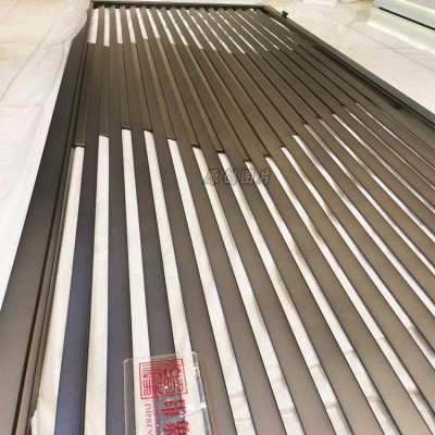 供应304/201不锈钢酒店大堂隔断 大型屏风加工定制图3