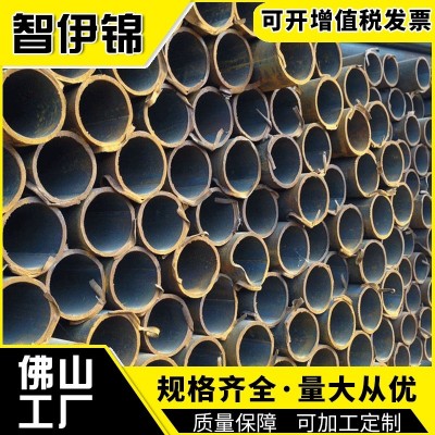 焊管厂家批发 Q235B焊接钢管 建筑工程用直缝焊管 黑退焊管架子管