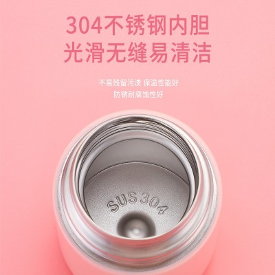 新款刻名字女生保温杯高颜值水杯学生不锈钢子弹头批发保温杯刻字图4