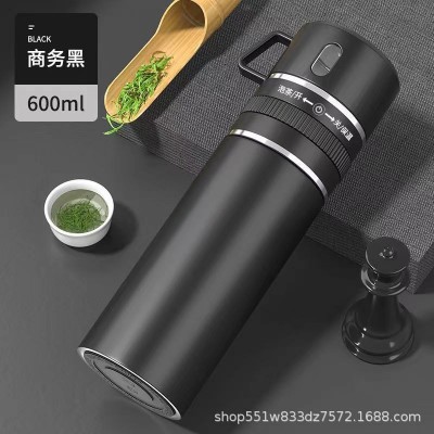 男女士茶杯轻奢不锈钢高颜值大容量水杯保温杯户外杯图2