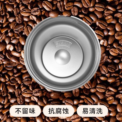 高颜值咖啡杯316不锈钢保温杯户外便携水杯简约加厚家用礼 品杯子图2