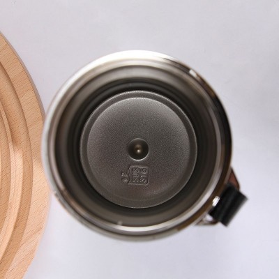 316不锈钢保温杯户外便携吊带水杯带茶漏商务办公车载保温壶定制图5