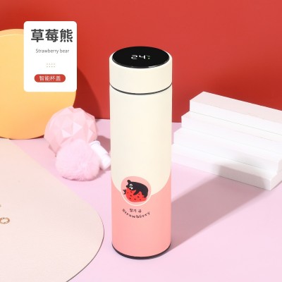 创意保温杯 不锈钢智能显示温度水杯 小清新男女学生水杯厂家直销图5