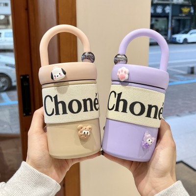 小香风水杯咖啡杯保温保冷杯女生高颜值随行杯316不锈钢杯子随行图2