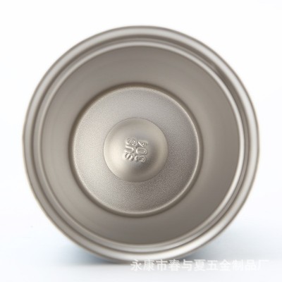 新款咖啡杯保温杯双层不锈钢便捷车载户外带随手创意礼品水杯批发图4