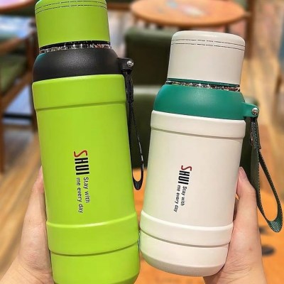 新款向善高档316不锈钢保温杯男士大容量茶水分离泡茶杯商务水杯图4