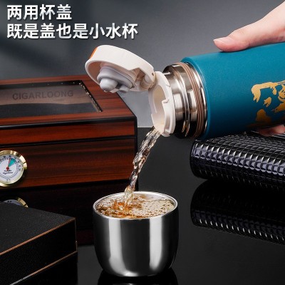 钢盖焖茶杯316不锈钢大容量老白茶闷泡杯便携户外闷杯红茶闷茶壶图3