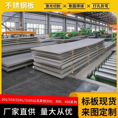 304不锈钢板热轧中厚板现货批发201 316L 310S 厂家直供 激光切割图2