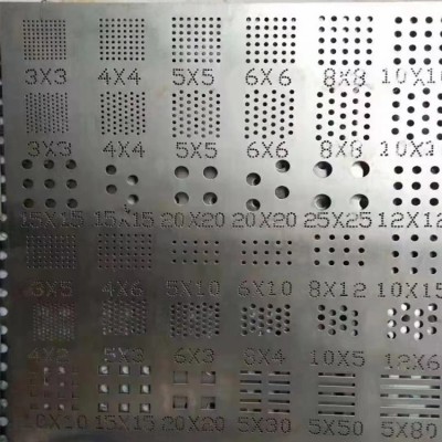 现货 304不锈钢防滑板 花纹板201冲孔板压花板可加工激光切割贴膜图2