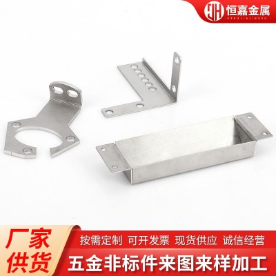不锈钢折弯件板件折弯加工激光切割拉丝异型五金冲压件加工图4