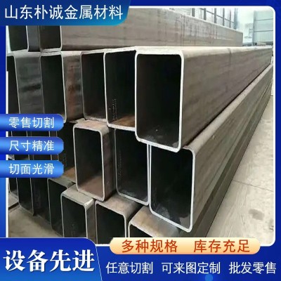 现货批发201不锈钢方管 大小口径拉丝201不锈钢方管 不锈钢矩形管图5