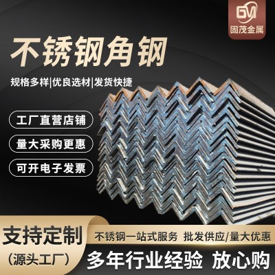 201/304/316不锈钢角钢 等边不锈钢角钢 不锈钢冷拉角钢非标加工