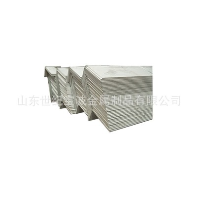 不锈钢角钢 304建筑用不等边三角钢冲孔幕墙用角铁图5