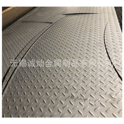 厂家现货 加工中心 不锈钢板 压花板 花纹板 防滑板 含税包邮图4