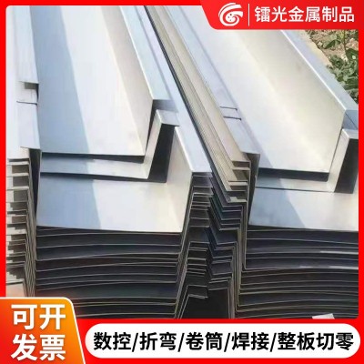 304不锈钢激光切割排水槽折弯加工 316剪板不锈钢折弯卷筒加工图2