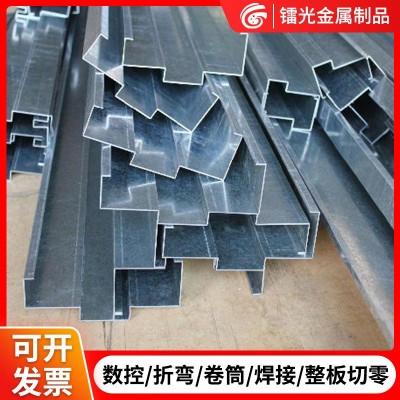 304不锈钢激光切割排水槽折弯加工 316剪板不锈钢折弯卷筒加工图4