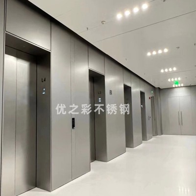 304黑钛镜面亮光哑光无指纹苹果砂彩色装饰板 不锈钢喷砂蜂窝板图4