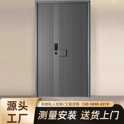 现货甲级防盗门进户门入户门不锈钢大门防盗门进户门铸铝门定 制图3