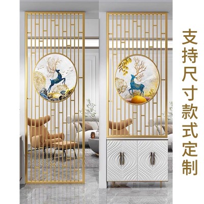 室外铝合金屏风 办公楼前台 大厅用 6063防潮隔断 按时发货图1