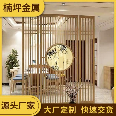 室外铝合金屏风 办公楼前台 大厅用 6063防潮隔断 按时发货图3