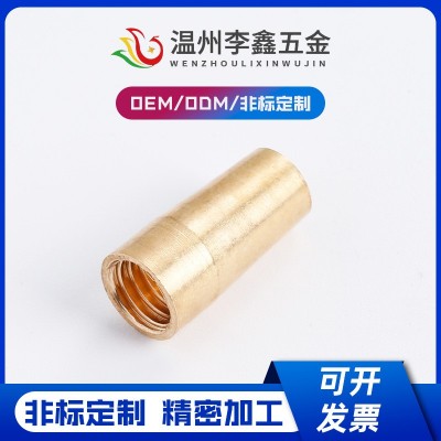厂家供应非标不锈钢铁铝铜件加工异形螺丝螺柱内六角自动车床加工图4