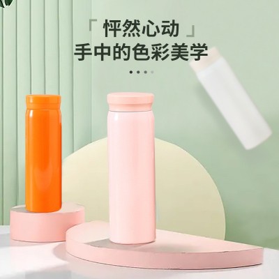 简约不锈钢迷你保温杯户外便携小容量口袋杯可爱学生礼品杯批发图4