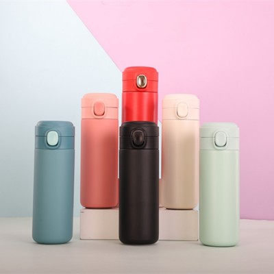 创意网红保温杯316不锈钢豌豆杯情侣学生水杯可爱弹跳杯子批发图4
