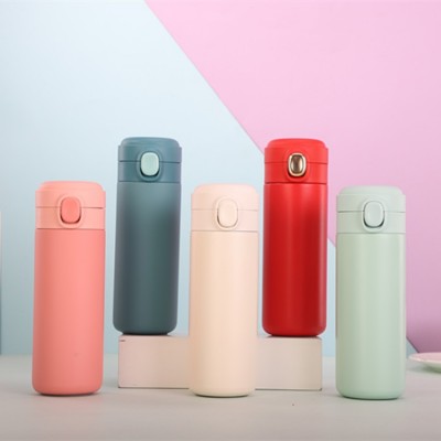 创意网红保温杯316不锈钢豌豆杯情侣学生水杯可爱弹跳杯子批发图2