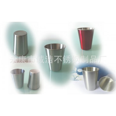 工厂直供 价格从优 单层不锈钢j卷口杯子18/8食品级304不锈钢图4