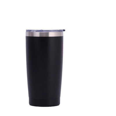 跨境新款20oz汽车杯 304喷塑车载杯 便携式双层不锈钢保温冰霸杯图4