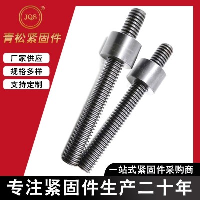 梯形扣丝杠高强度T型丝杠正反扣丝杆 全螺纹螺杆调节螺杆通丝丝杠图5