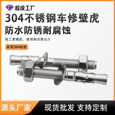 304/316不锈钢车修壁虎膨胀螺栓M6-M24拉爆攀岩钉电梯膨 胀螺丝图2