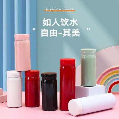 创意304不锈钢保温杯车载便携口红杯广告礼品迷你小容量口袋杯图3