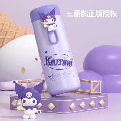 三丽鸥艾美保温杯迷你小巧口袋杯可爱女生创意便携不锈钢水杯批发图2