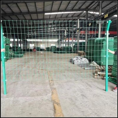 双边丝护栏网 1.8米直片直柱围栏网 森饶 圈地养殖防护围栏