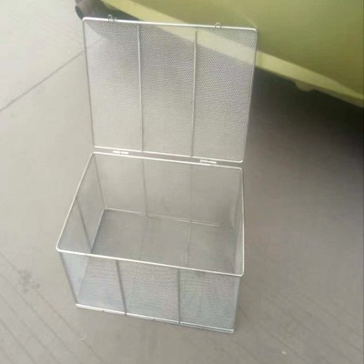 供应不锈钢网筐深加工制品金属网框 储物筐消毒网筐不锈钢网批发图4