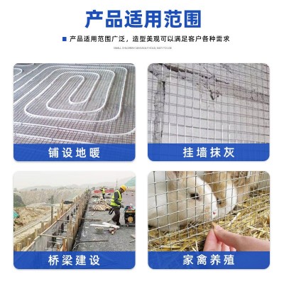镀锌电焊网焊接网片建筑外墙保温铁丝网户外养殖圈地围栏网铁丝网图3