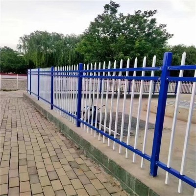 学校工厂公园小区别墅庭院停车场阳台防护防爬护围墙护栏锌钢护栏