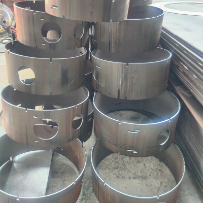 304不锈钢圆管激光切割加工冲孔折弯焊接毛细管镂空打孔开槽管材图3
