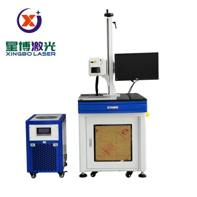 5W紫外激光打标机塑胶充电器金属USB端子接头打标机水晶玻璃镭雕图5