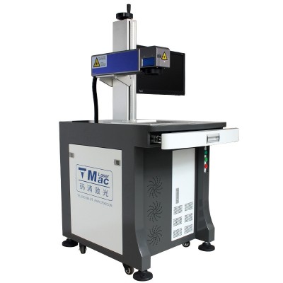 镜面不锈钢打彩色激光打标机20W/30W氧化铝打黑mopa光纤镭雕机图4