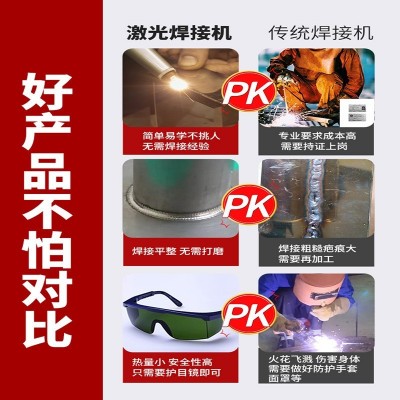光纤激光焊接机手持全自动不锈钢铝合金1500瓦激光点焊切割除锈机图3