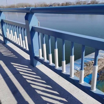 不锈钢护栏 桥梁 防撞栏杆 河道围栏 公路两侧栅栏 工厂批发图5
