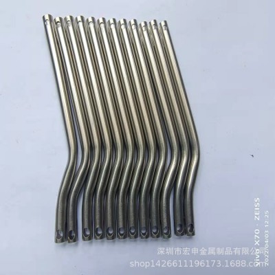 304不锈钢圆管弯管铁管铜管折弯开槽打孔管口成型等加工图3