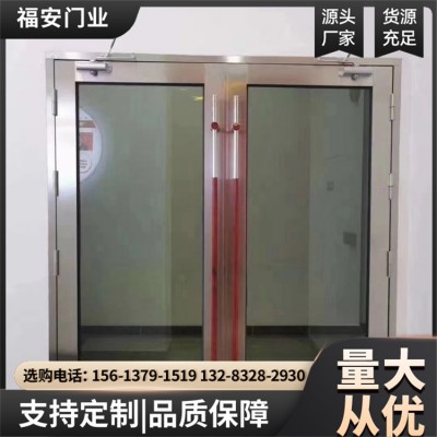 不锈钢玻璃隔热防火门 抗压力性能较好 多种风格图4