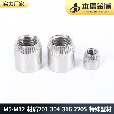 304不锈钢锥形螺母大花 厂家供应大花锥帽内膨胀M6-M12花锥螺母图4